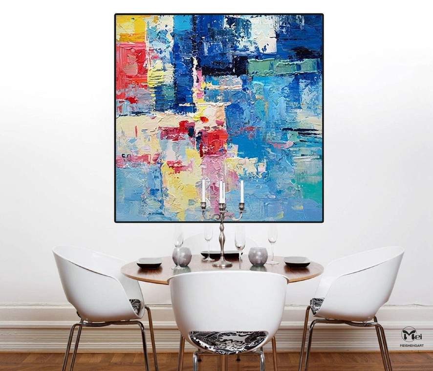 abstract texture wall art